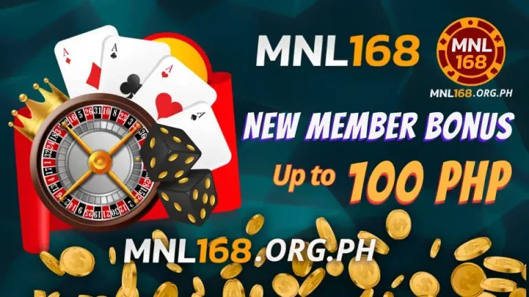 MNL168 Offers 100 Php New Member Bonus